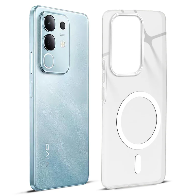 Glossy Hard Wireless Charging Support Case Vivo T4x 5G - Image 19