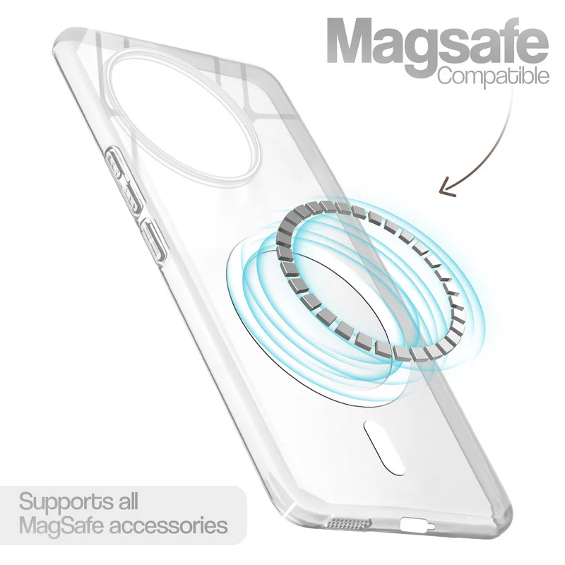 Glossy Hard Wireless Charging Support Case Vivo V30e 5G - Image 21