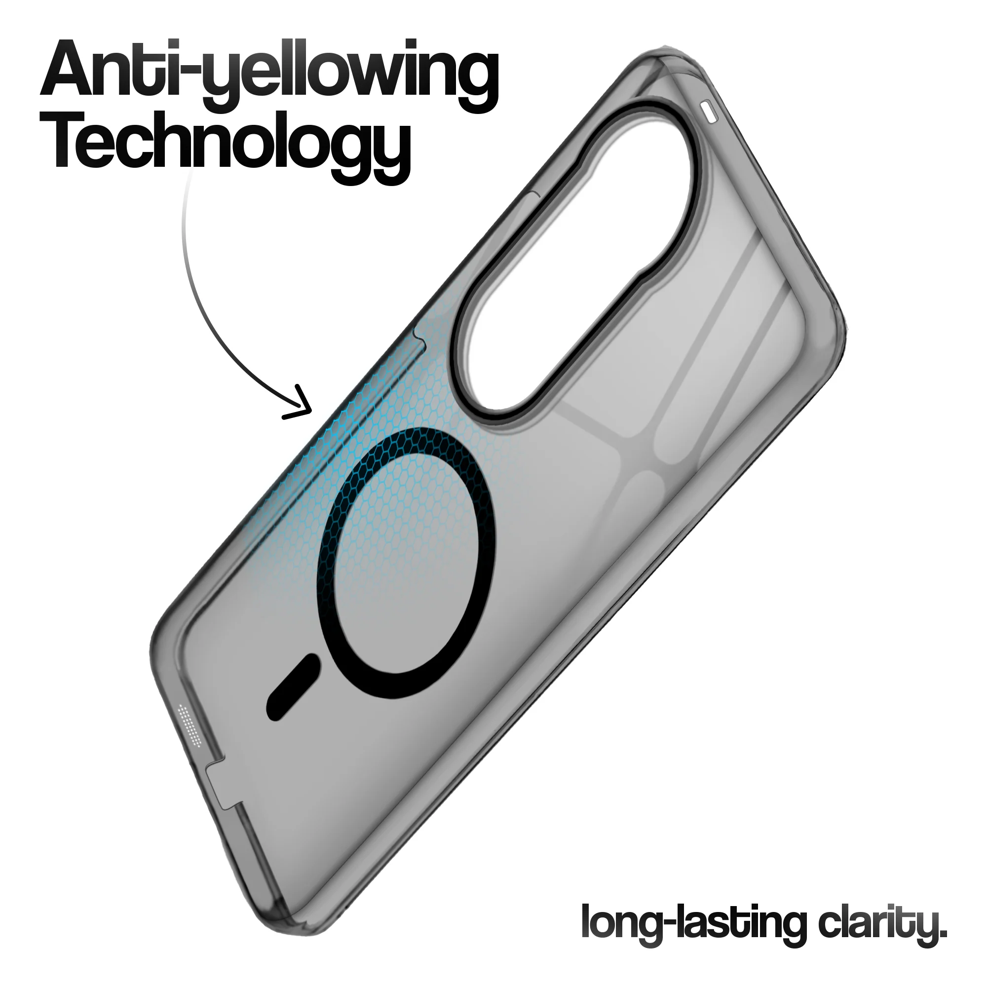 Glossy Hard Wireless Charging Support Case Vivo V40 5G - Image 11