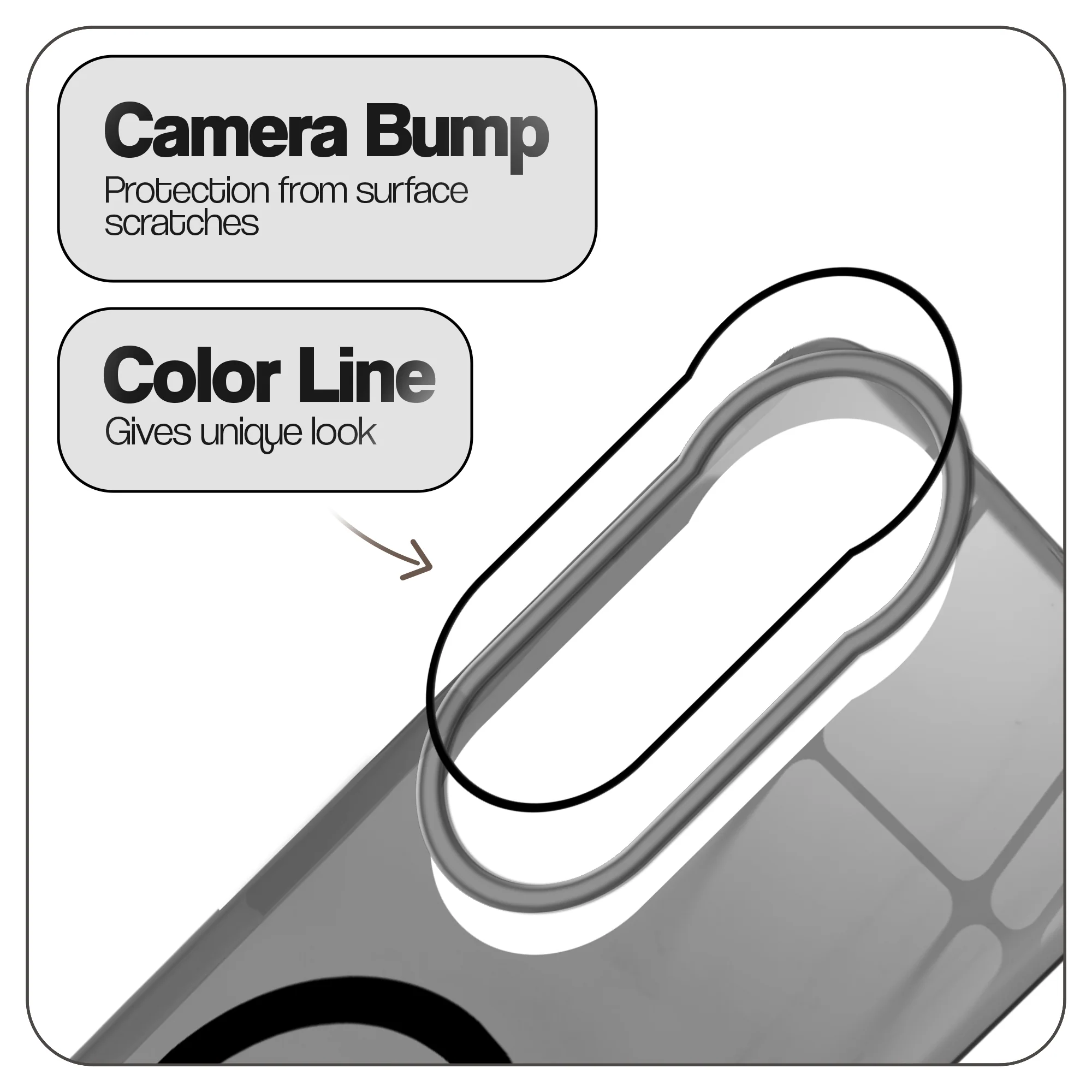 Glossy Hard Wireless Charging Support Case Vivo V40 Pro 5G - Image 10