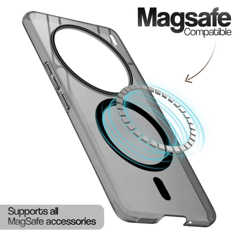 Glossy Hard Wireless Charging Support Case Vivo X200 Pro 5G - Image 3