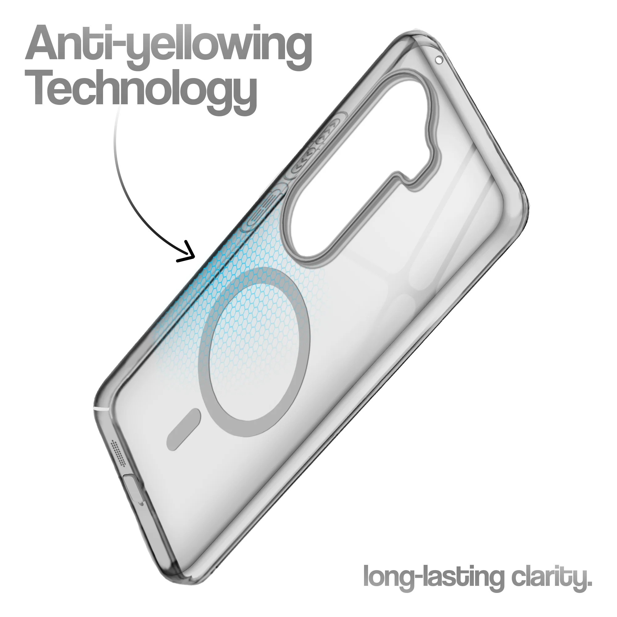 Glossy Hard Wireless Charging Support Case Vivo Y400 Pro 5G - Image 23