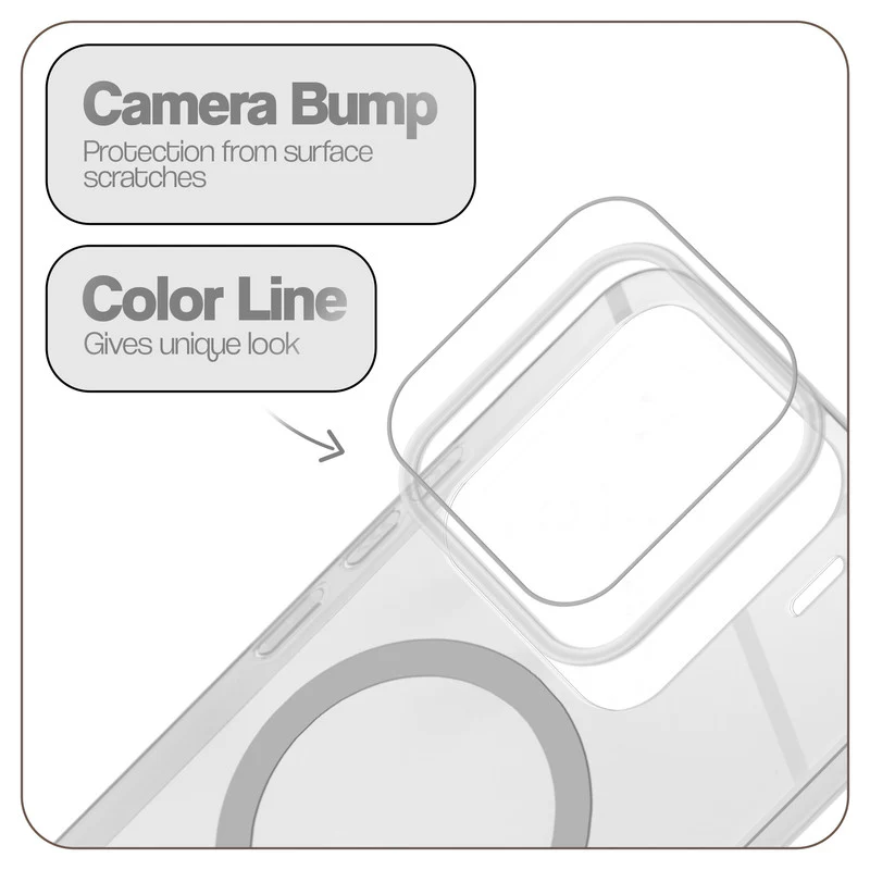 Glossy Hard Wireless Charging Support Case Xiaomi 15 5G - Image 16