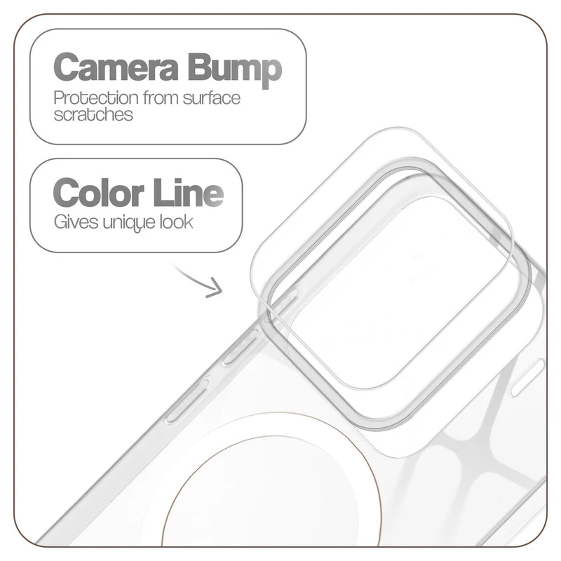 Glossy Hard Wireless Charging Support Case Xiaomi 15 5G - Image 22