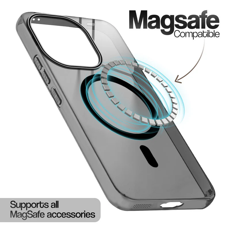Glossy Hard Wireless Charging Support Case iQOO 15 5G - Image 2