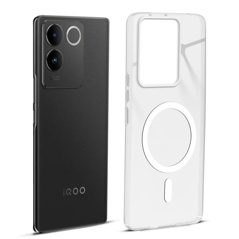 Glossy Hard Wireless Charging Support Case iQOO Z7 Pro 5G - Image 19