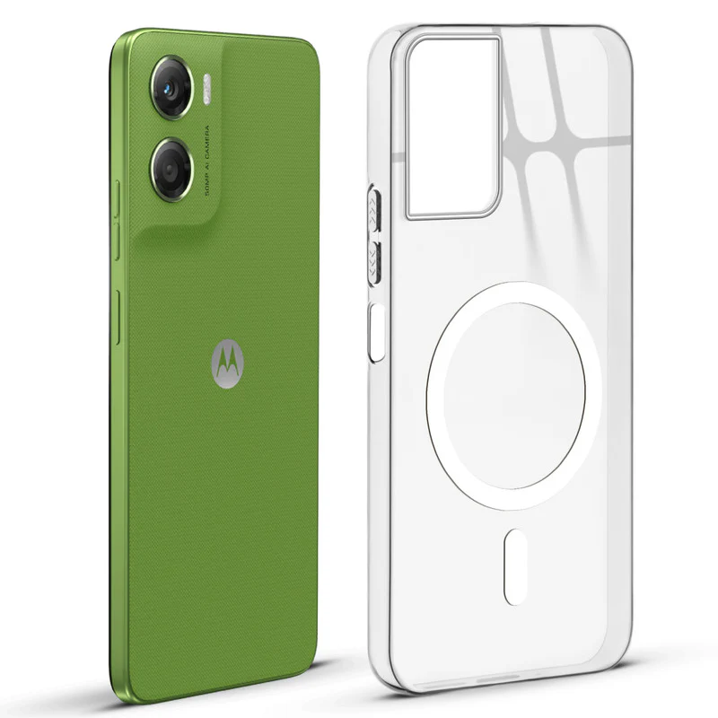 Glossy Hard Wireless Charging Support Case Motorola G06 Power 5G - Image 19