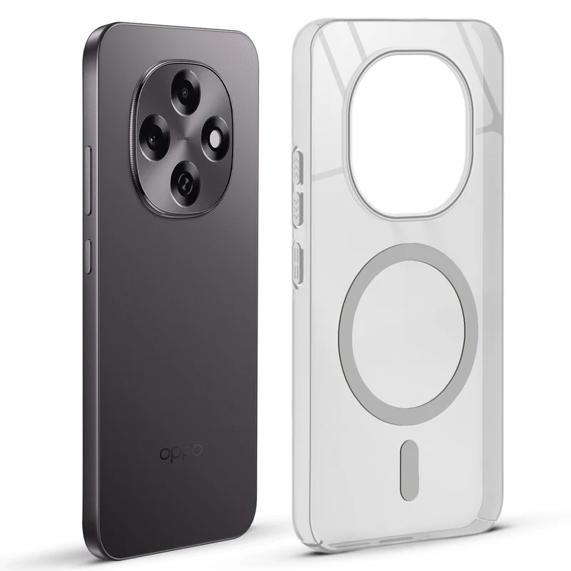 Glossy Hard Wireless Charging Support Case Oppo F31 Pro 5G - Image 13