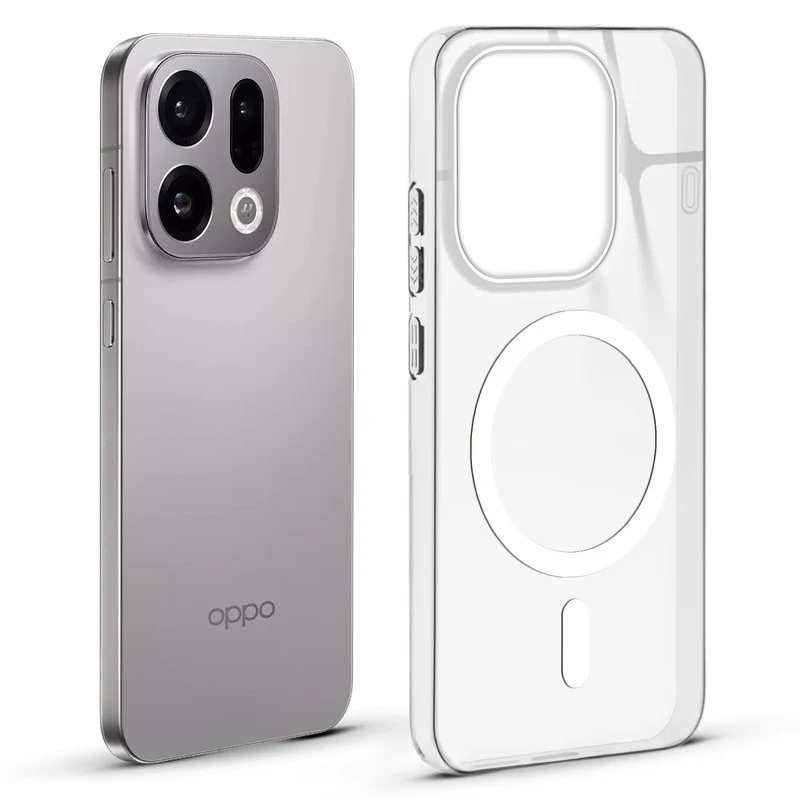 Glossy Hard Wireless Charging Support Case Oppo Find X9 5G - Image 22