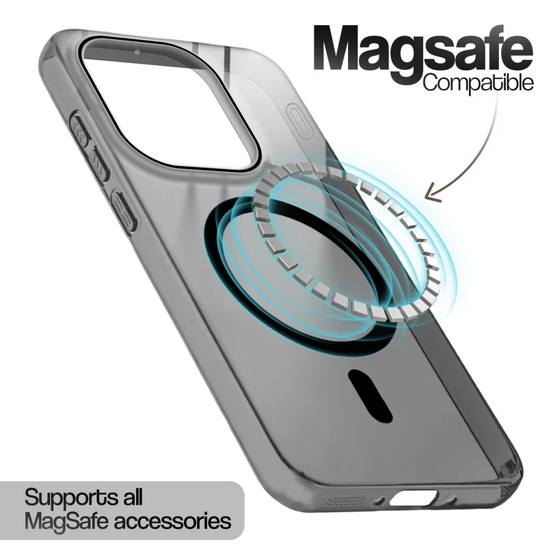 Glossy Hard Wireless Charging Support Case Oppo Find X9 5G - Image 3