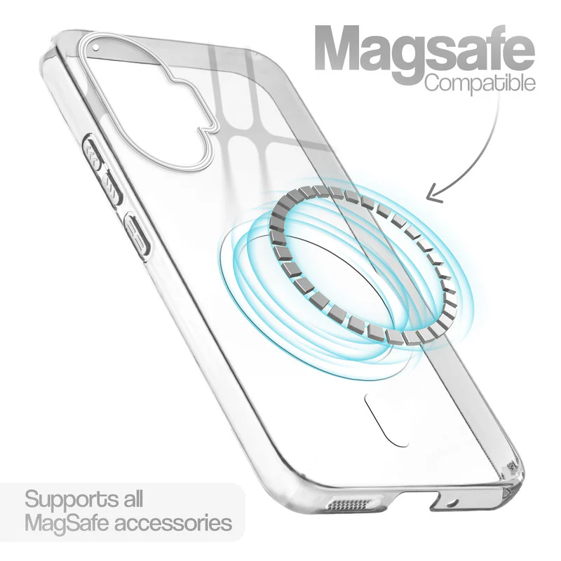 Glossy Hard Wireless Charging Support Case Poco F7 - Image 21