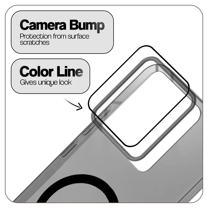 Glossy Hard Wireless Charging Support Case Realme GT 7 5G - Image 10