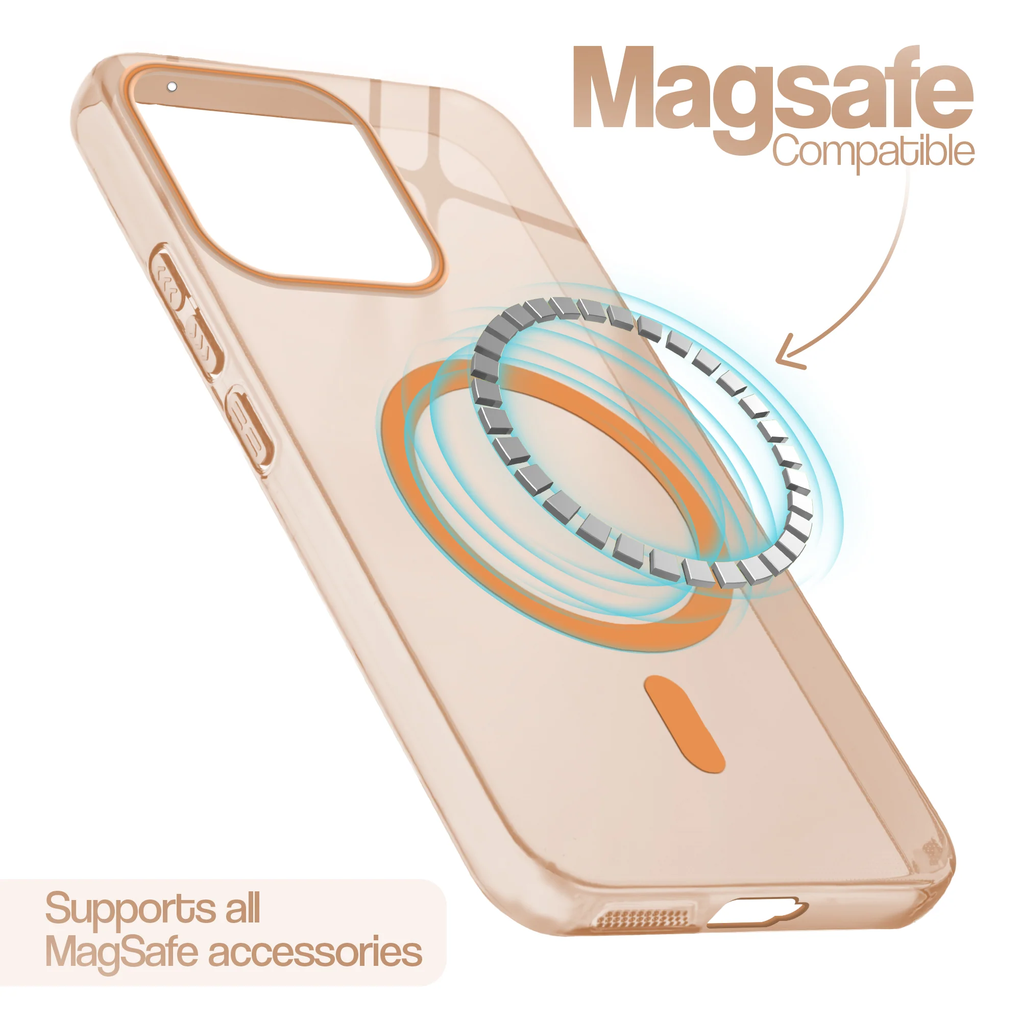 Glossy Hard Wireless Charging Support Case Realme Narzo 90 5G - Image 17