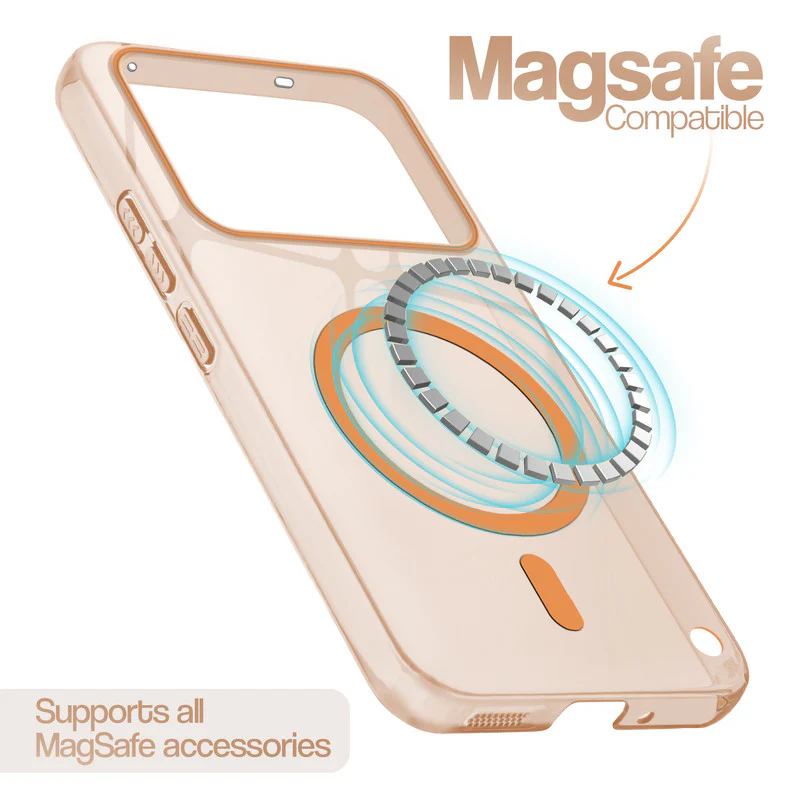 Glossy Hard Wireless Charging Support Case Realme P4 5G - Image 3