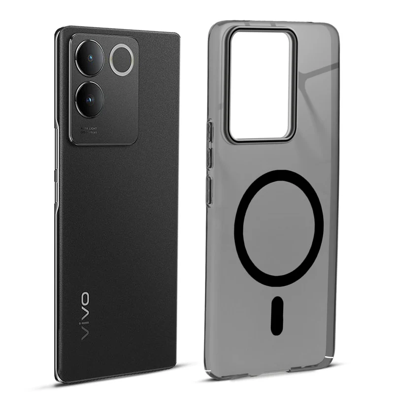 Glossy Hard Wireless Charging Support Case Vivo T2 Pro 5G - Image 7