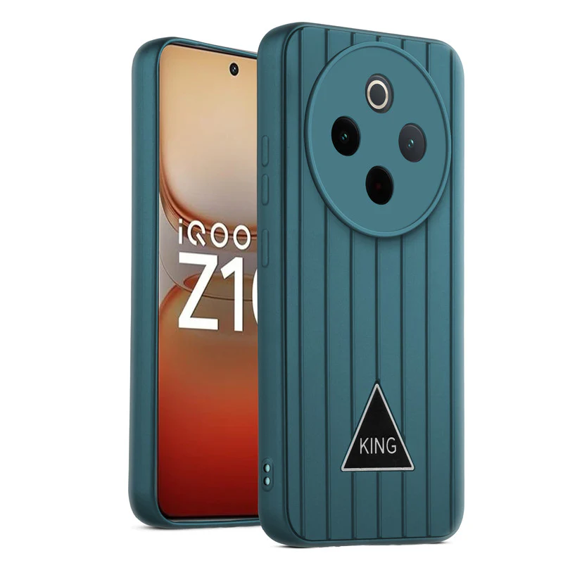 Glossy Matte Line Texture Back Cover for iQOO Z10 5G - Image 7