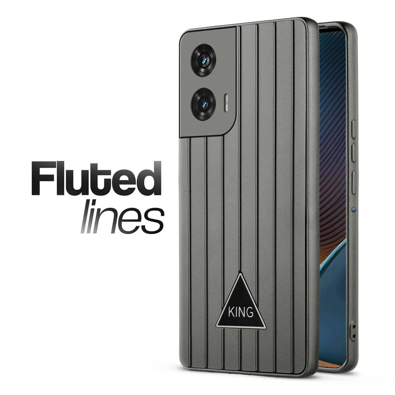 Glossy Matte Line Texture Back Cover for Motorola Moto Edge 50 Fusion 5G - Image 22