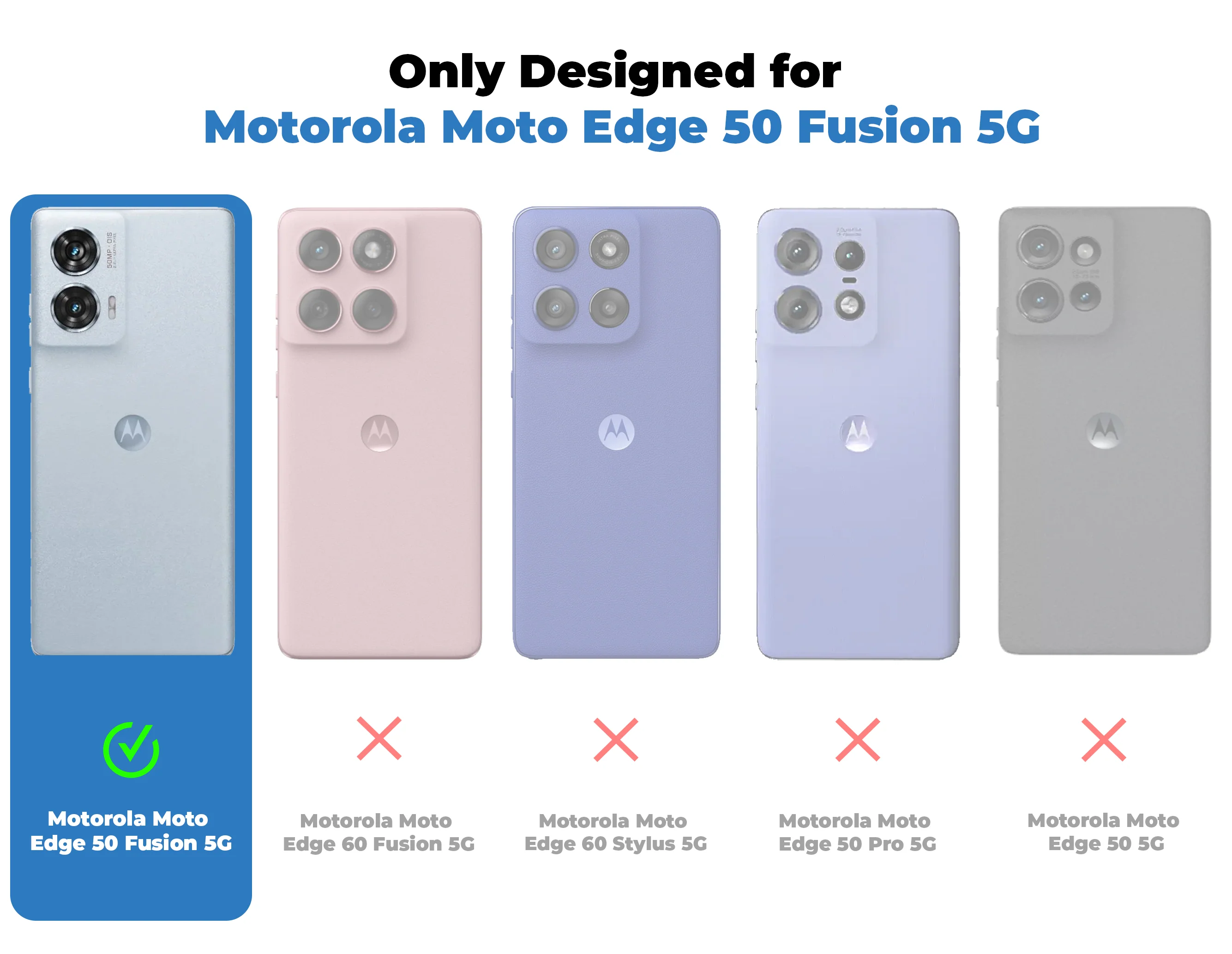 Glossy Matte Line Texture Back Cover for Motorola Moto Edge 50 Fusion 5G - Image 23