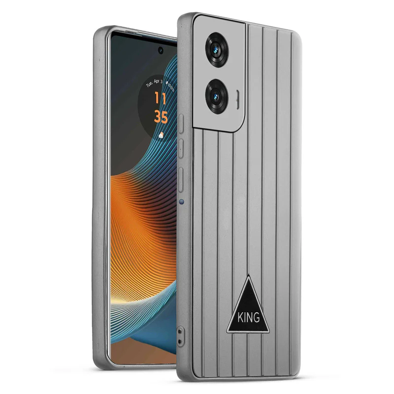 Glossy Matte Line Texture Back Cover for Motorola Moto Edge 50 Fusion 5G - Image 35