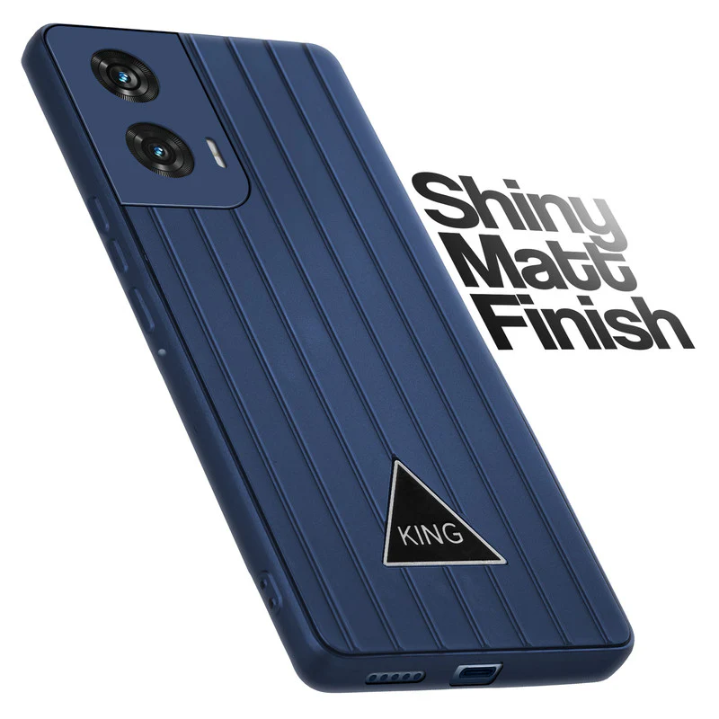 Glossy Matte Line Texture Back Cover for Motorola Moto Edge 50 Fusion 5G - Image 41