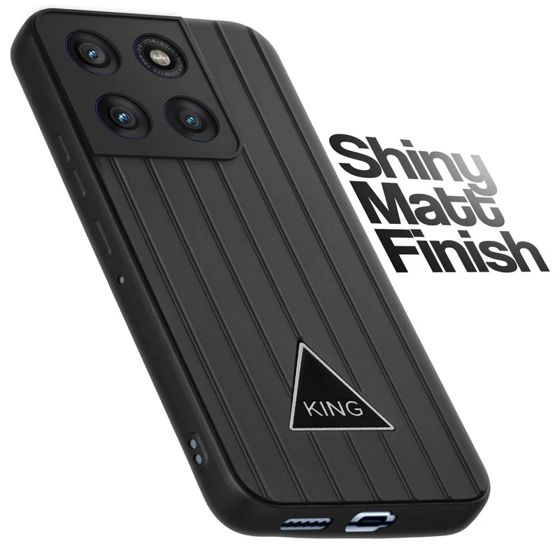 Glossy Matte Line Texture Back Cover for Motorola Moto Edge 60 5G - Image 6