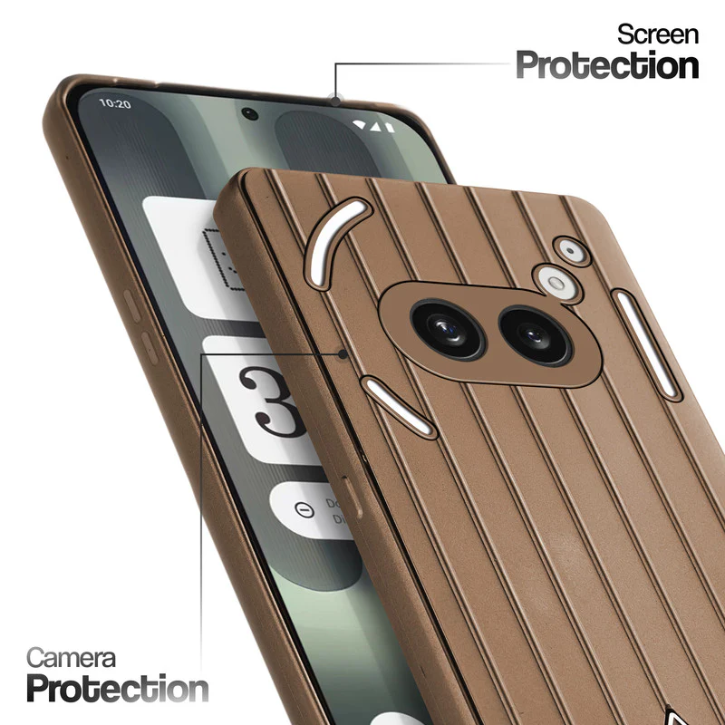 Glossy Matte Line Texture Back Cover for Nothing Phone 2A Plus - Image 15