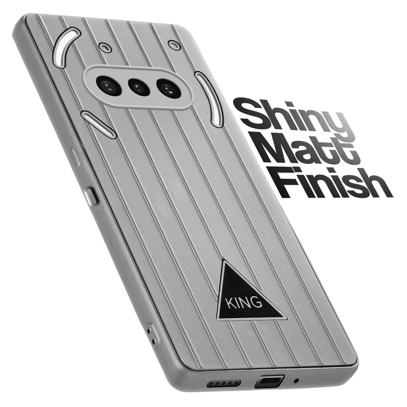 Glossy Matte Line Texture Back Cover for Nothing Phone 3A 5G - Image 27