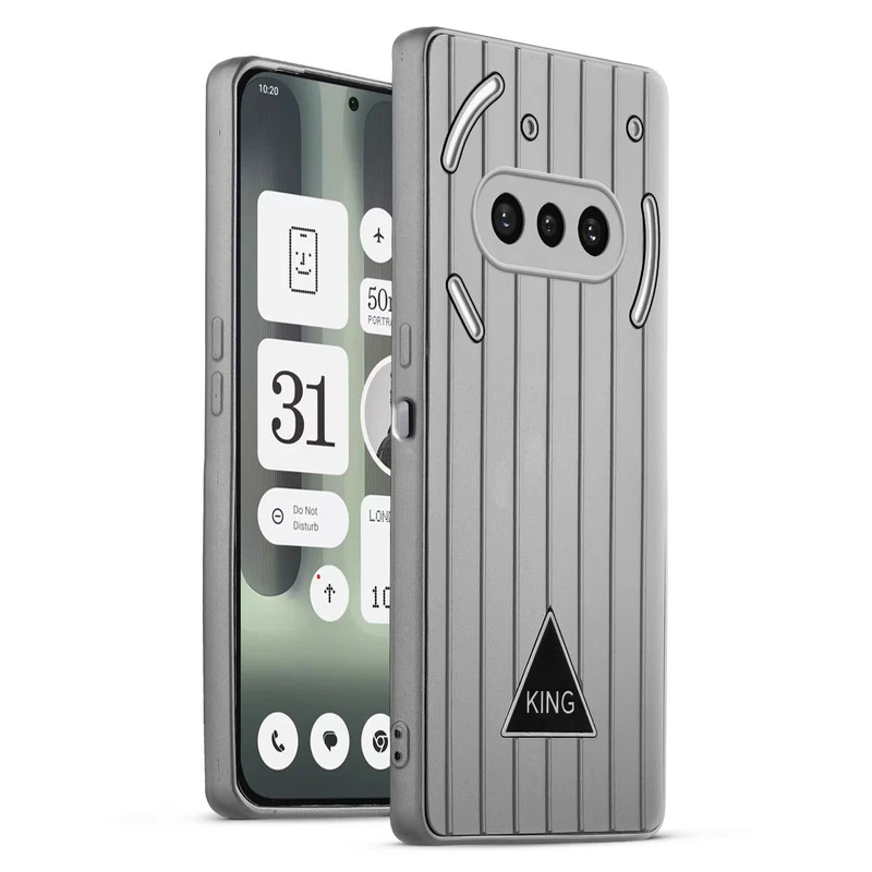 Glossy Matte Line Texture Back Cover for Nothing Phone 3A 5G - Image 28