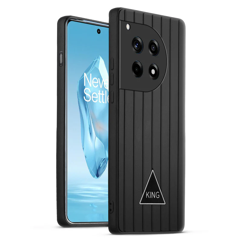 Glossy Matte Line Texture Back Cover for OnePlus 12R 5G - Image 14