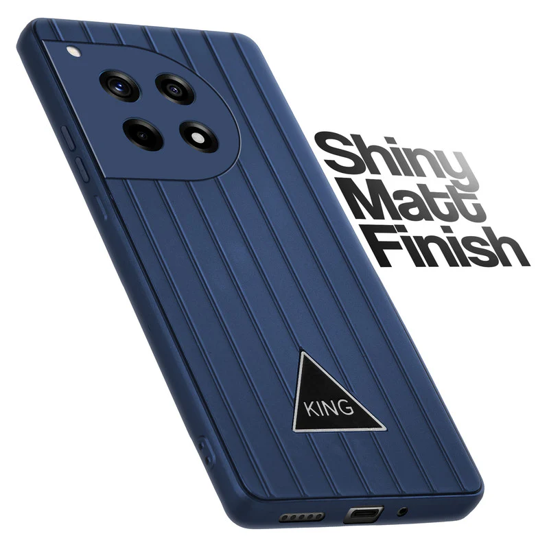 Glossy Matte Line Texture Back Cover for OnePlus 12R 5G - Image 41