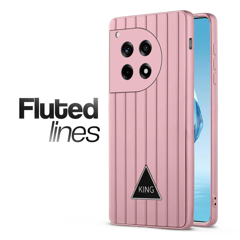 Glossy Matte Line Texture Back Cover for OnePlus 12R 5G - Image 43