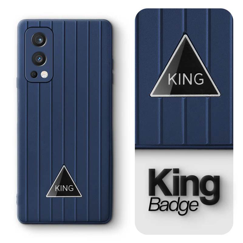 Glossy Matte Line Texture Back Cover for OnePlus Nord 2 5G - Image 39
