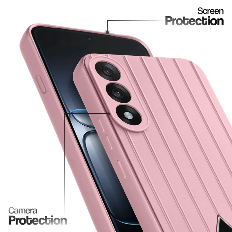 Glossy Matte Line Texture Back Cover for OnePlus Nord 5 5G - Image 32