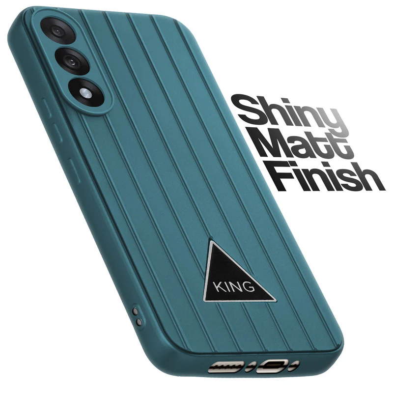 Glossy Matte Line Texture Back Cover for OnePlus Nord 5 5G - Image 6