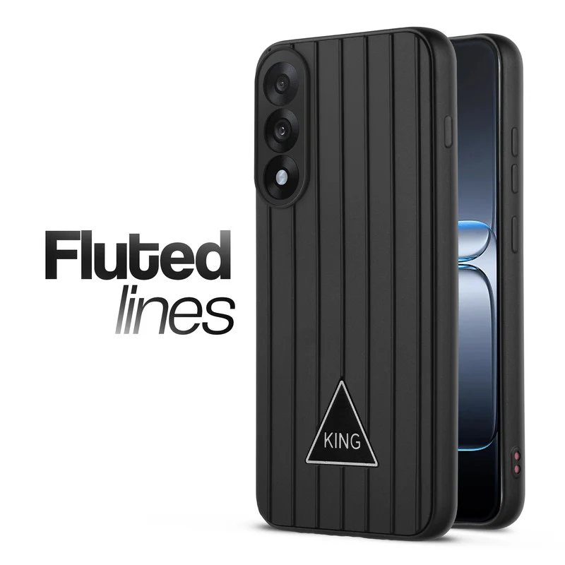 Glossy Matte Line Texture Back Cover for OnePlus Nord 5 5G - Image 8