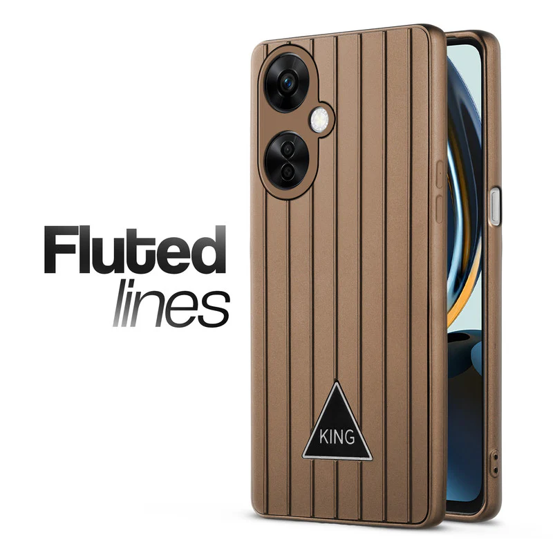 Glossy Matte Line Texture Back Cover for OnePlus Nord CE 3 Lite 5G - Image 15