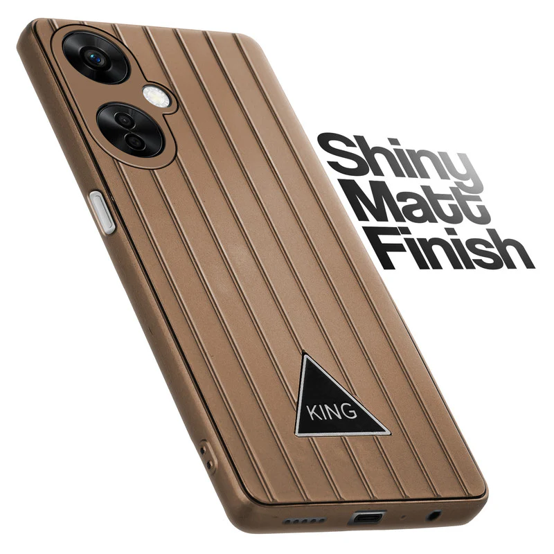 Glossy Matte Line Texture Back Cover for OnePlus Nord CE 3 Lite 5G - Image 20