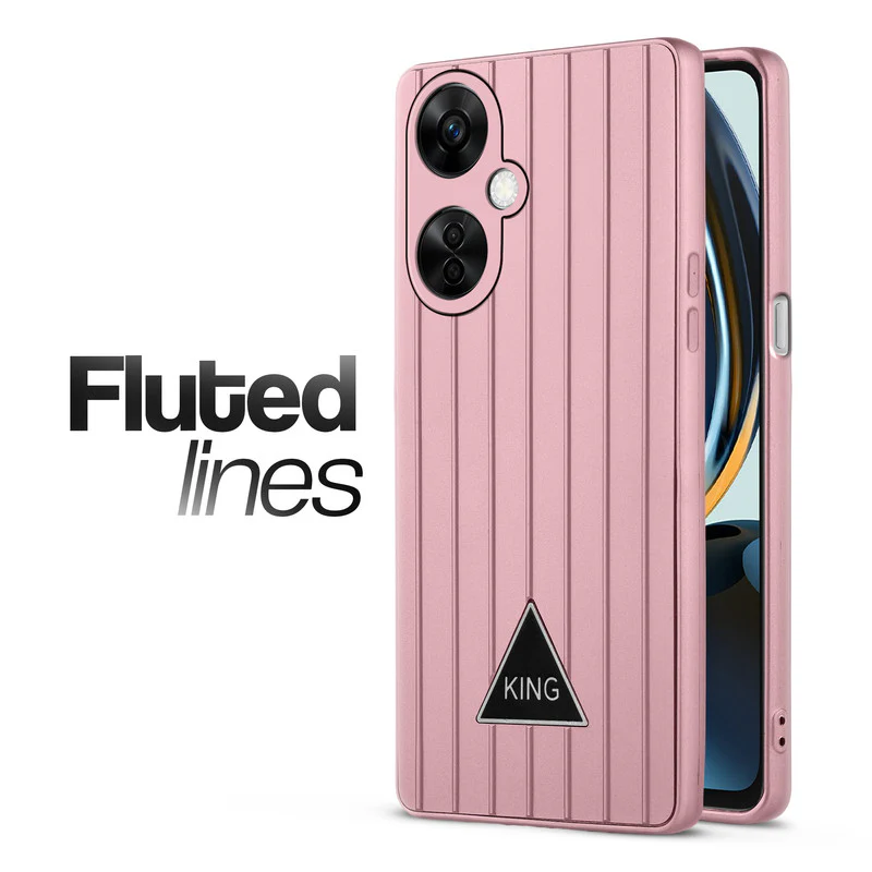 Glossy Matte Line Texture Back Cover for OnePlus Nord CE 3 Lite 5G - Image 43