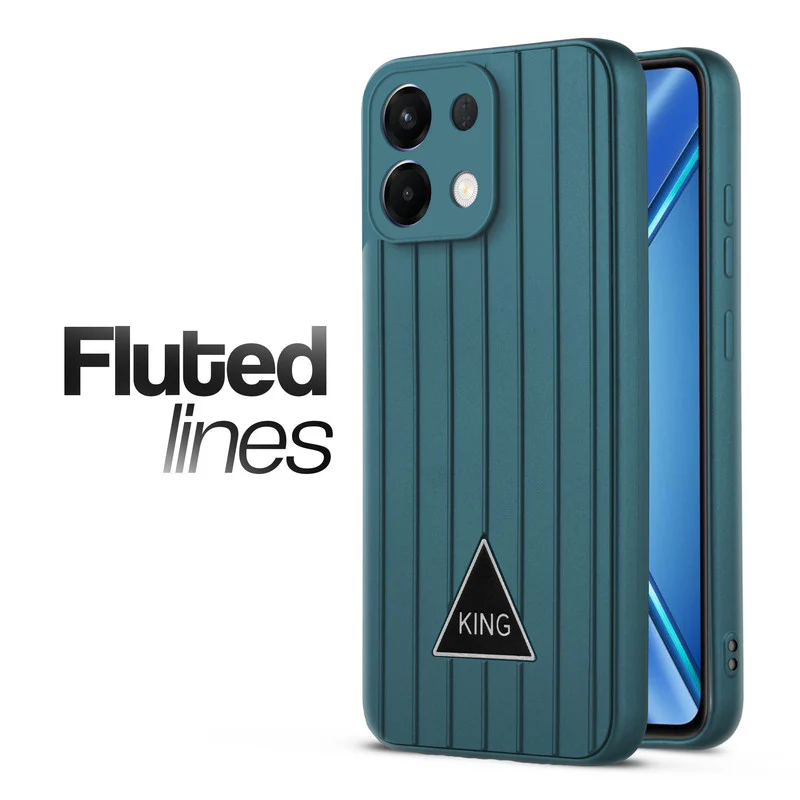 Glossy Matte Line Texture Back Cover for Oppo K13 5G