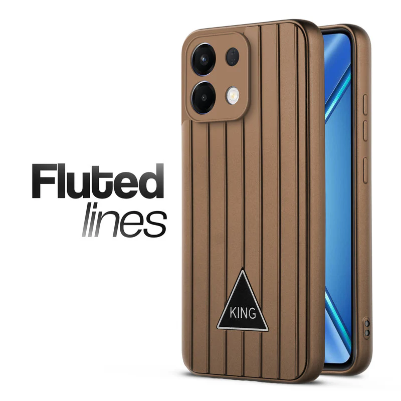 Glossy Matte Line Texture Back Cover for Oppo K13 5G - Image 15