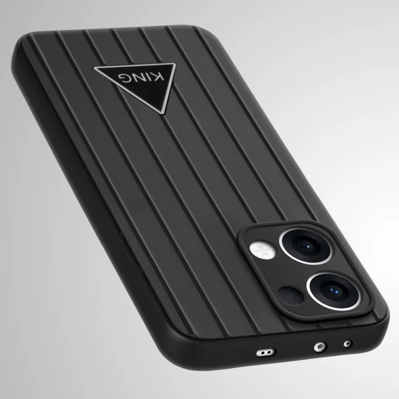 Glossy Matte Line Texture Back Cover for Oppo Reno 13 5G - Image 12