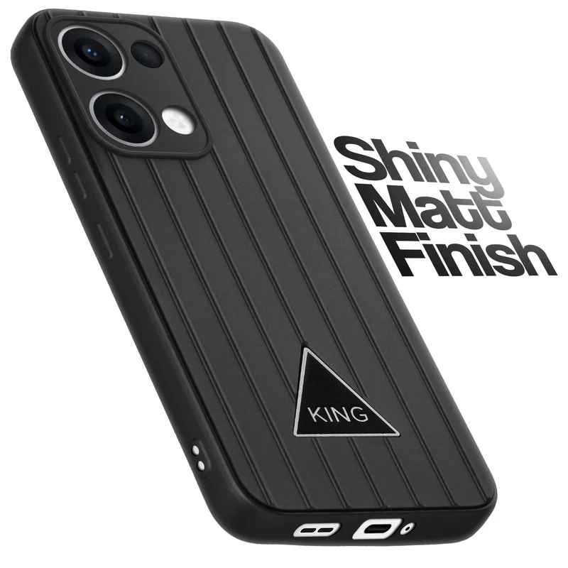 Glossy Matte Line Texture Back Cover for Oppo Reno 13 5G - Image 13