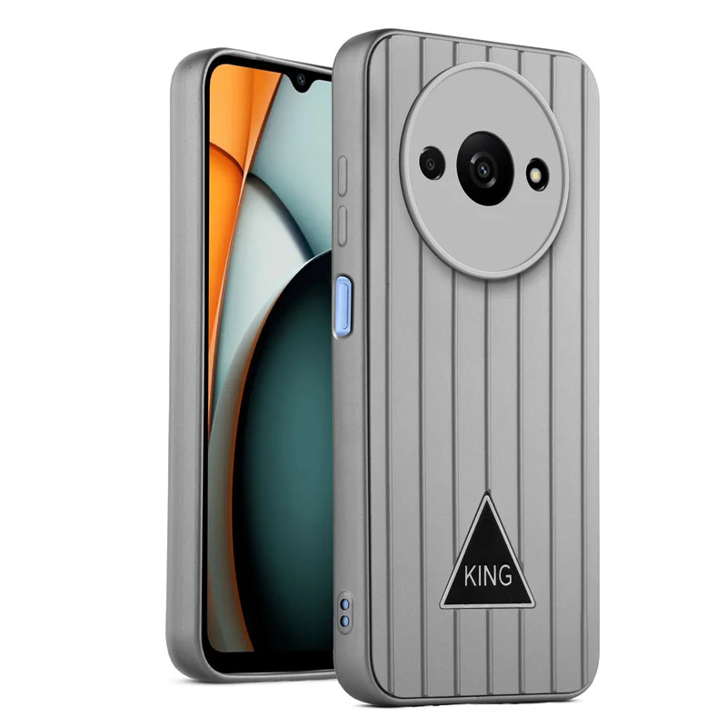 Glossy Matte Line Texture Back Cover for Redmi A3 2024 - Image 35