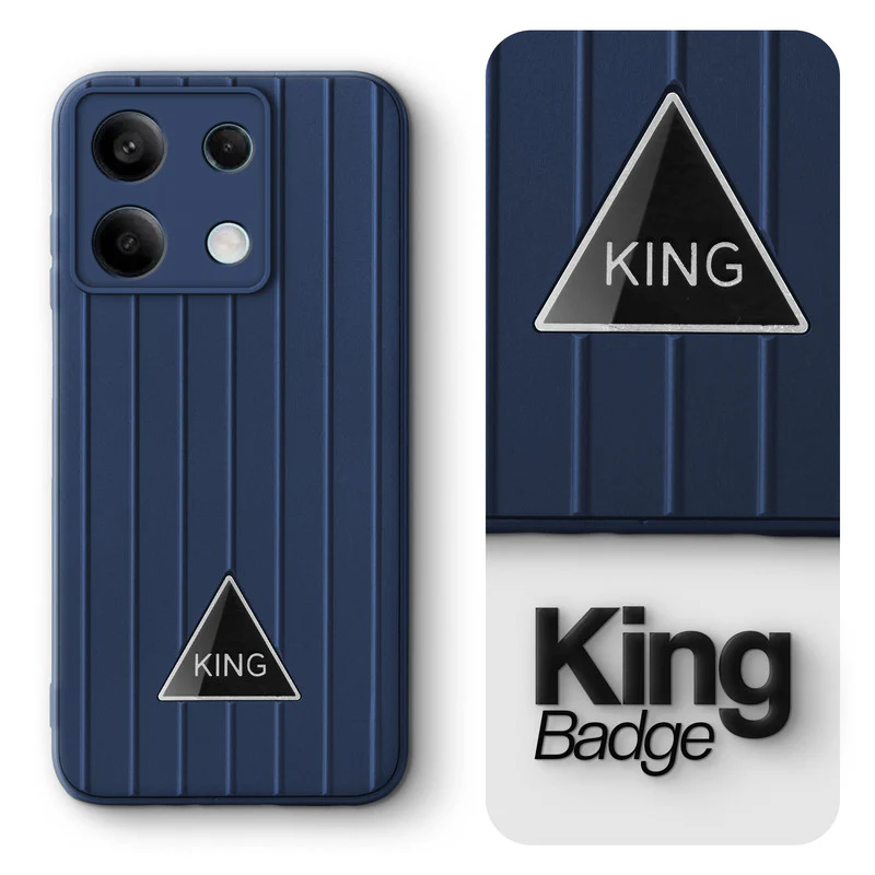 Glossy Matte Line Texture Back Cover for Redmi Note 13 5G - Image 39