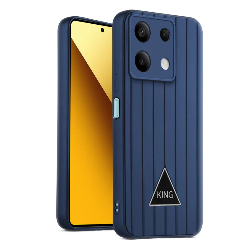 Glossy Matte Line Texture Back Cover for Redmi Note 13 5G - Image 42