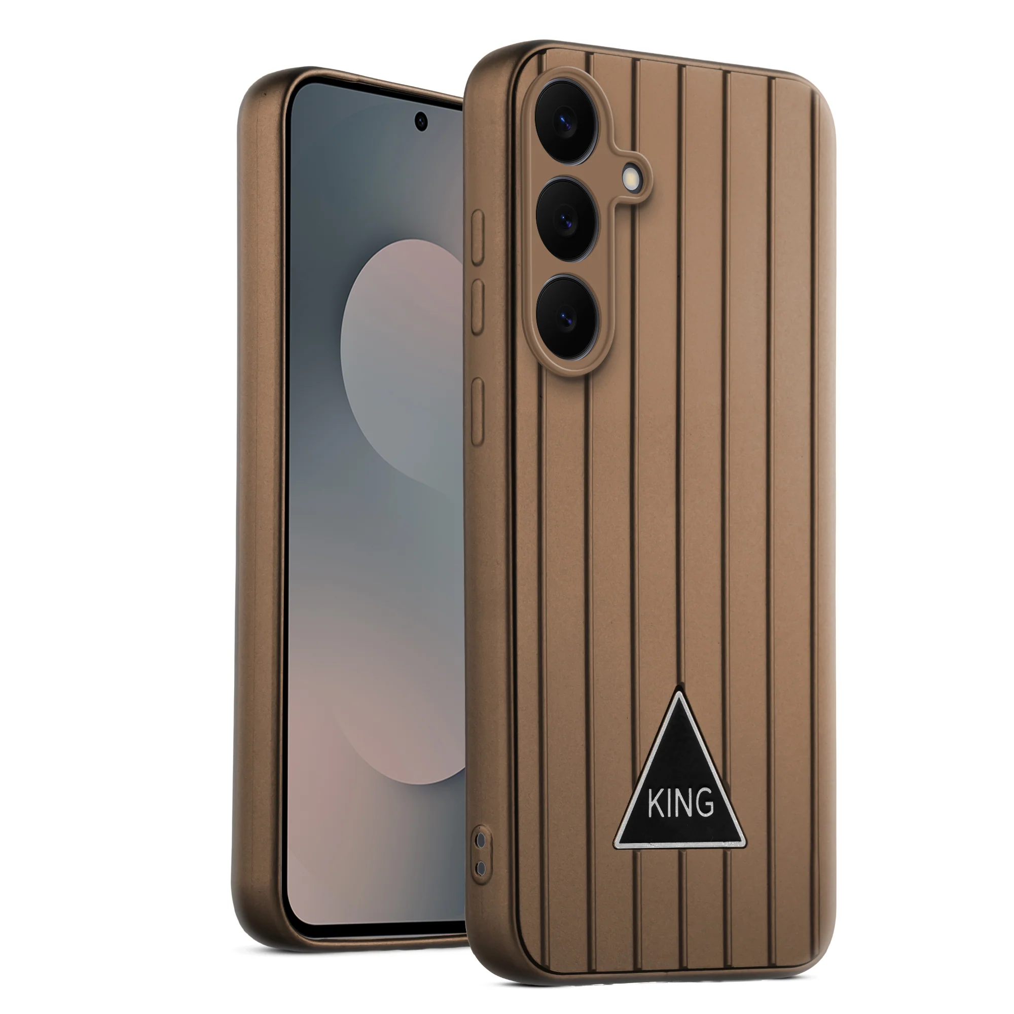 Glossy Matte Line Texture Back Cover for Samsung S25 FE 5G - Image 21