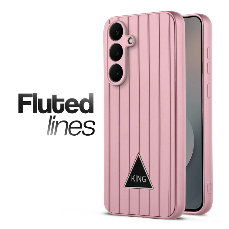 Glossy Matte Line Texture Back Cover for Samsung S25 FE 5G - Image 43