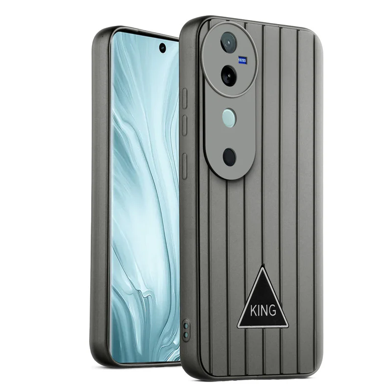 Glossy Matte Line Texture Back Cover for Vivo T3 Ultra 5G - Image 28