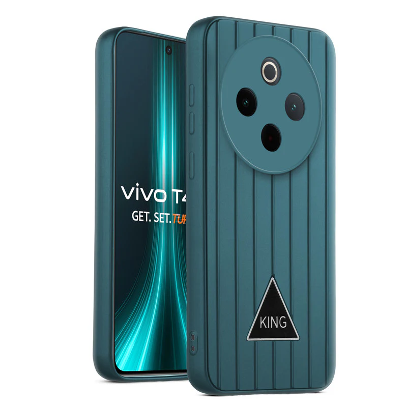 Glossy Matte Line Texture Back Cover for Vivo T4 5G - Image 7