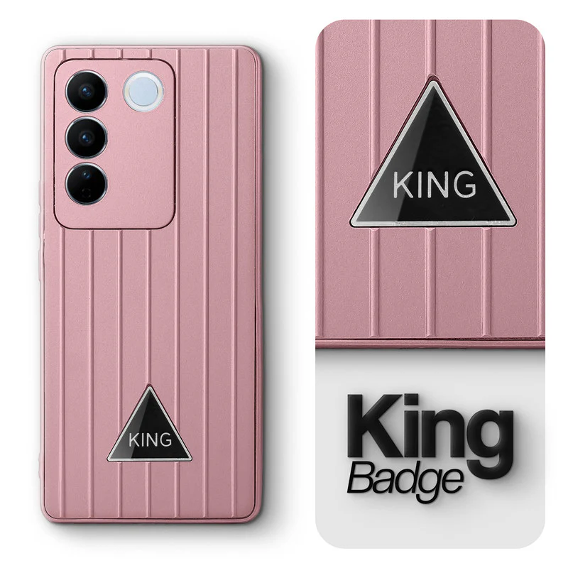 Glossy Matte Line Texture Back Cover for Vivo V27 Pro 5G - Image 46